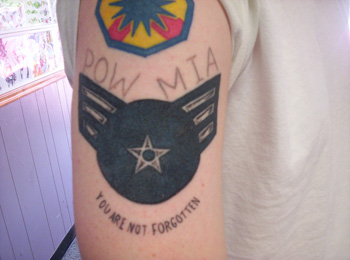 Bad Tattoos - POW MIA